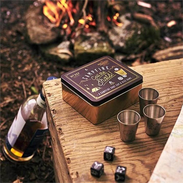 Gentlemen's Hardware Campfire Call The Shots Dice Game Mamjo