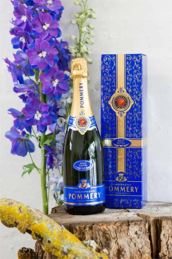 Pommery Brut Royal NV 750mL Fresh Cut Flowers