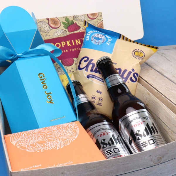 Asahi, Cookies & Nuts Gift Hamper - Medium - Edible Blooms