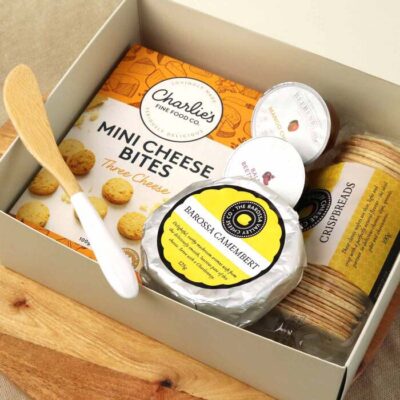 Gourmet Cheese & Treats Gift Box - Small - Edible Blooms