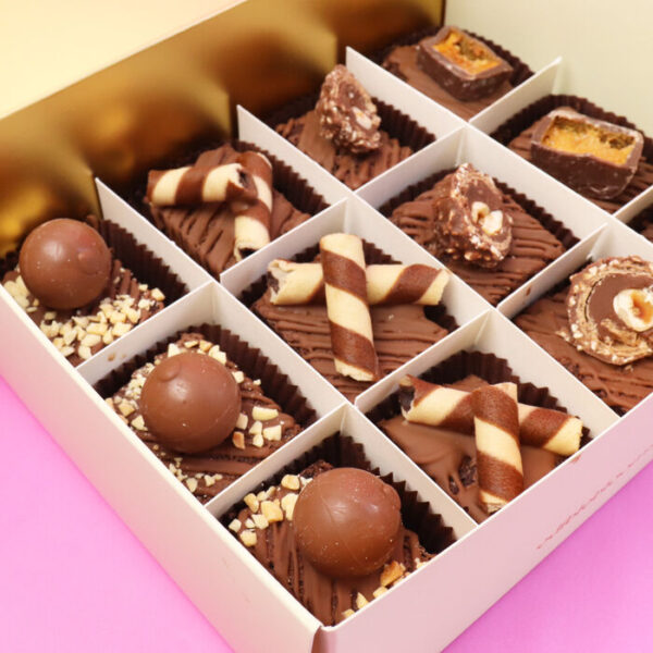 Donut and Chocolate Treat Box Gift