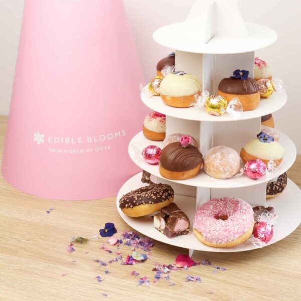 Perfect For Sharing - High Tea Donut and Chocolate Gift - Edible Booms