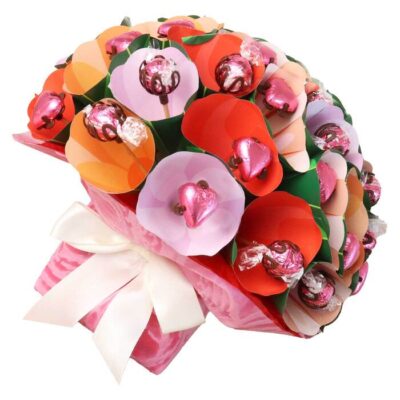 Graduation Pastel Chocolate Bouquet - Perfect Bouquet For a Celebration - Medium - Edible Blooms