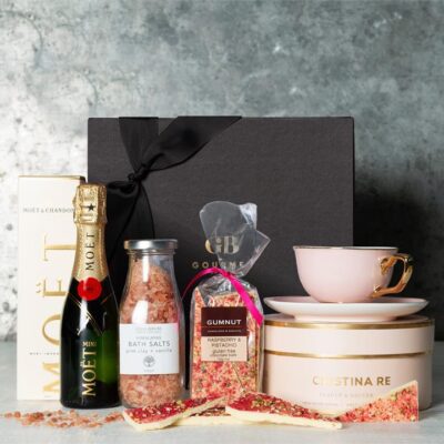 Tea and Bubbles Hamper Mamjo Gifts Tea and Bubbles Hamper