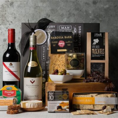 Premium Cheese and Wine Duo