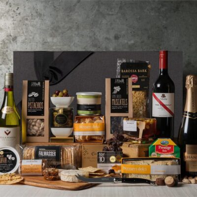 Premium Cheese and Wine Office Share Hamper