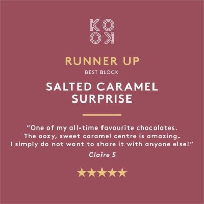 Koko Black Salted Caramel Surprise | Milk Chocolate Block