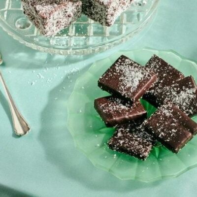 Koko Black Lamington Slice | Dark Chocolate