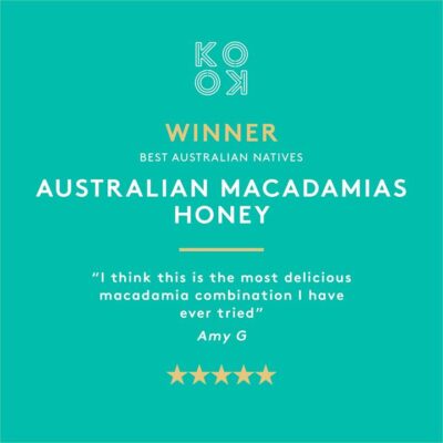 Koko Black Honey Macadamias 165g | Milk Chocolate