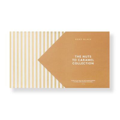 Koko Black The Nuts to Caramel Collection Praline Gift Box | 18 Piece