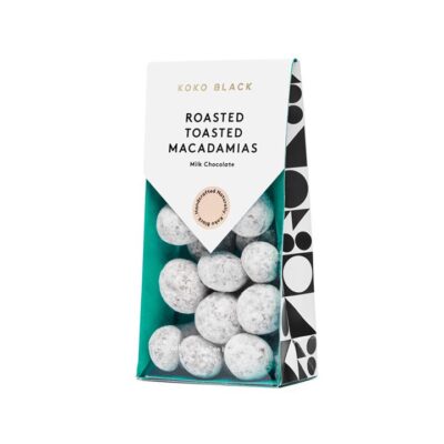Koko Black Roasted Toasted Macadamias 100g | Milk Chocolate Mamjo Gifts Koko Black Roasted Toasted Macadamias 100g | Milk Chocolate