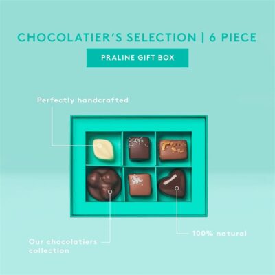 Koko Black Chocolatier’s Selection Praline Gift Box | 6 Piece Mamjo Gifts Koko Black Chocolatier's Selection Praline Gift Box | 6 Piece