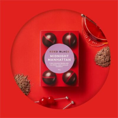 Koko Black Midnight Manhattan Marbles | Dark Chocolate Mamjo Gifts Koko Black Midnight Manhattan Marbles | Dark Chocolate