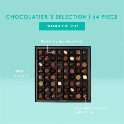 Koko Black Chocolatier’s Selection Praline Gift Box | 64 Piece Mamjo Gifts Koko Black Chocolatier's Selection Praline Gift Box | 64 Piece
