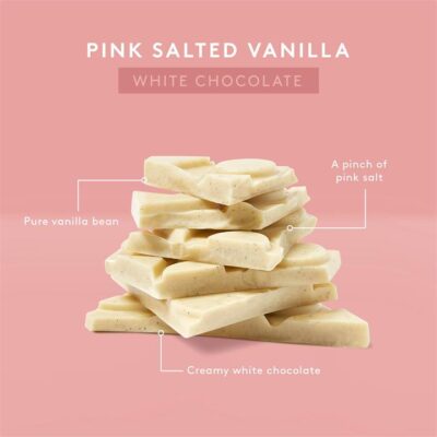 Koko Black Pink Salted Vanilla | White Chocolate Block Mamjo Gifts Koko Black Pink Salted Vanilla | White Chocolate Block