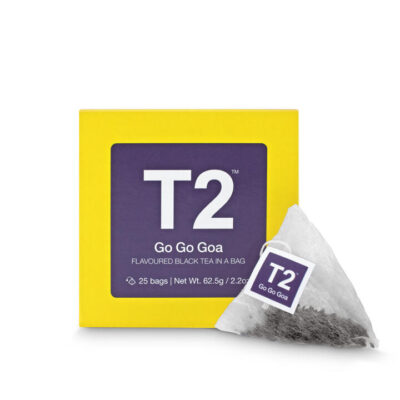 T2 Go Go Goa Tea Bag Cube 25 pack
