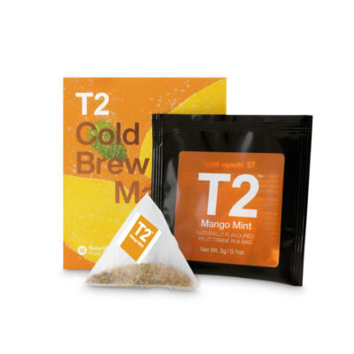 T2 Mango Mint Cold Brew Tea Bag Pack 15 pack