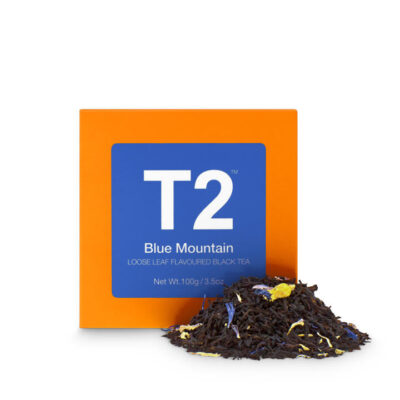 T2 Blue Mountain Loose Leaf Cube 100g Mamjo Gifts T2 Blue Mountain Loose Leaf Cube 100g