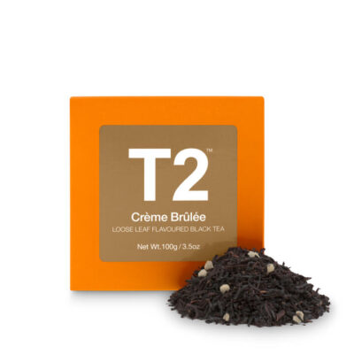 T2 Creme Brulee Loose Leaf Cube 100g