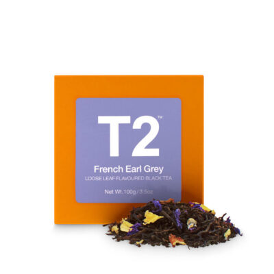 T2 French Earl Grey Loose Leaf Cube 100g Mamjo Gifts T2 French Earl Grey Loose Leaf Cube 100g