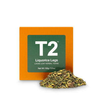 T2 Liquorice Legs Loose Leaf Cube 100g Mamjo Gifts T2 Liquorice Legs Loose Leaf Cube 100g