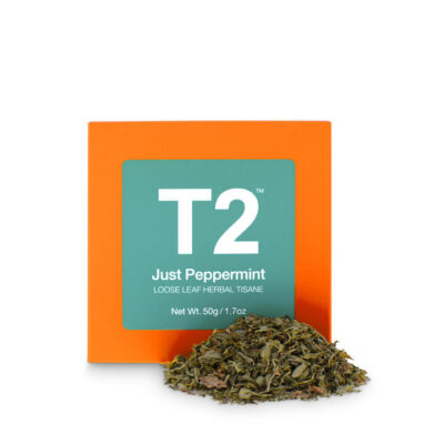 T2 Just Peppermint Loose Leaf Cube 50g