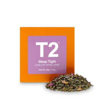 T2 Sleep Tight Loose Leaf Cube 50g Mamjo Gifts T2 Sleep Tight Loose Leaf Cube 50g