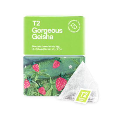 T2 Gorgeous Geisha Tea Bag Icon Tin 25 pack