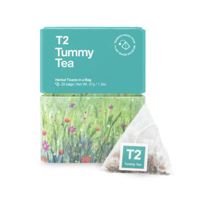 T2 Tummy Tea Tea Bag Icon Tin 25 pack