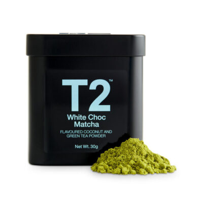 T2 White Chocolate Matcha Powder Tin 30g