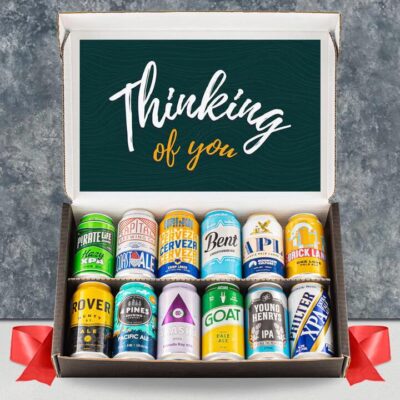 Thinking Of You Dozen Brews - Handpicked Beer Hamper for Beer Lovers