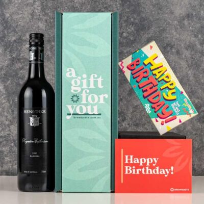 Birthday Wine  Chocolate Hamper - Sauvignon Blanc - Wine Gift Basket Perfect for Any Occasion