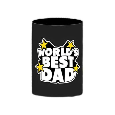 Worlds Best Dad Stubby Holder