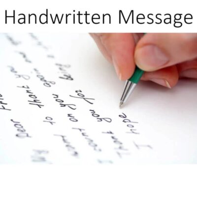 Handwritten Message