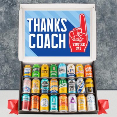 Coach 24 Beer Gift Pack - Handpicked Beer Hamper for Beer Lovers