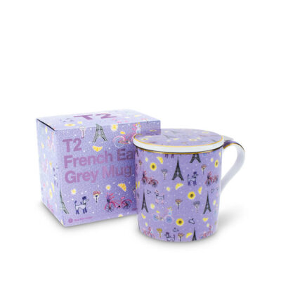 T2 Iconic French Earl Grey Mug with Infuser Mamjo Gifts T2 Iconic French Earl Grey Mug with Infuser