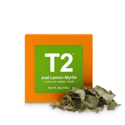 T2 Just Lemon Myrtle Loose Leaf Cube 25g