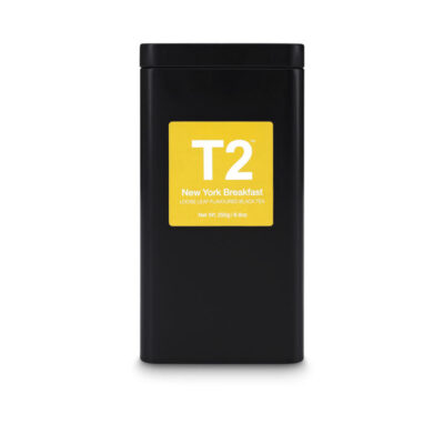 T2 New York Breakfast Loose Leaf Tin 250g Mamjo Gifts T2 New York Breakfast Loose Leaf Tin 250g