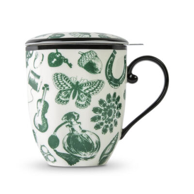 T2 Curios Mug With Infuser Emerald
