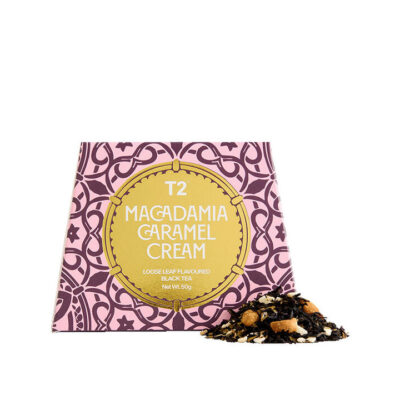 T2 Macadamia Caramel Cream Cube 50g