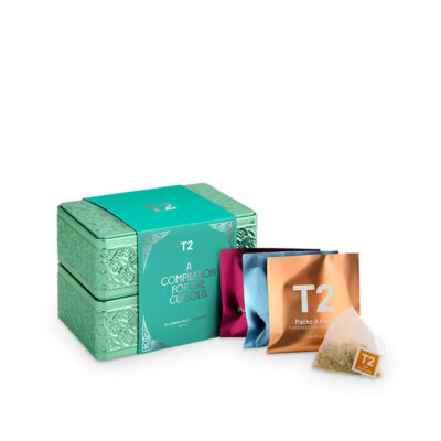 T2 A Compilation For The Curious Caffeine Free Tea Bag Tin