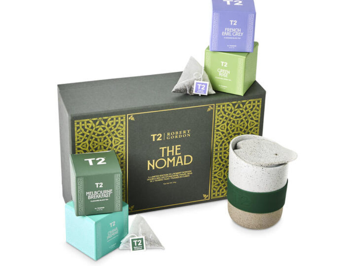 T2 Tea（T2ティー）とRobert Gordonコラボギフトボックス T2 T2 X Robert Gordon - The Nomad Tea Bag Gift Pack - Mamjo Gifts