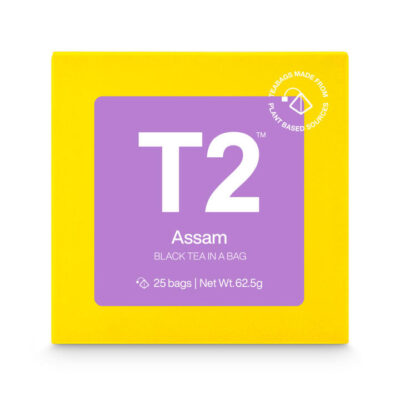 T2 Assam Tea Bag Cube 25 pack