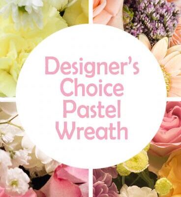 DC Pastel Sympathy wreath