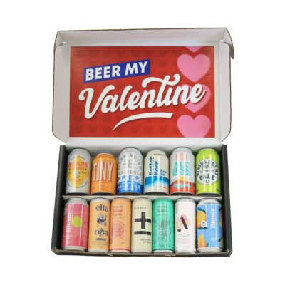 Valentines 13 Non-Alcoholic Beers  Cocktails Gift Box