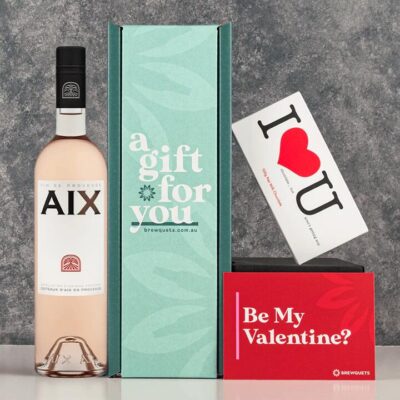 Valentines Wine  Chocolate Hamper - Chardonnay