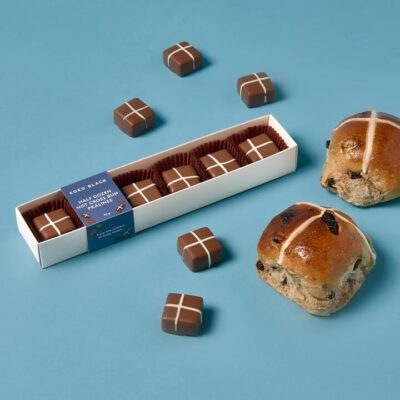 Koko Black Hot Cross Bun Praline | 6 Piece Mamjo Gifts Koko Black Hot Cross Bun Praline | 6 Piece