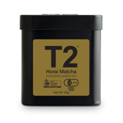 T2 100% Certified Organic Horai Matcha Powder Tin 30g Mamjo Gifts T2 100% Certified Organic Horai Matcha Powder Tin 30g