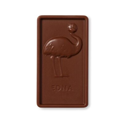 Koko Black Edna Emu Mini Block | Milk Chocolate Mamjo Gifts Koko Black Edna Emu Mini Block | Milk Chocolate