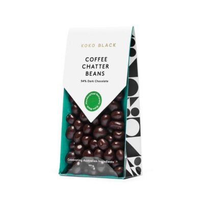 Koko Black Coffee Chatter Beans | Dark Chocolate Mamjo Gifts Koko Black Coffee Chatter Beans | Dark Chocolate